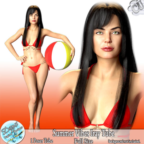 SUMMER VIBES IRAY TUBE CU FS by Disyas - Click Image to Close